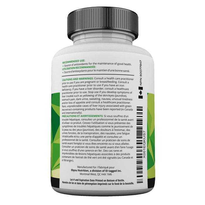 Green Tea Extract (120 Capsules)