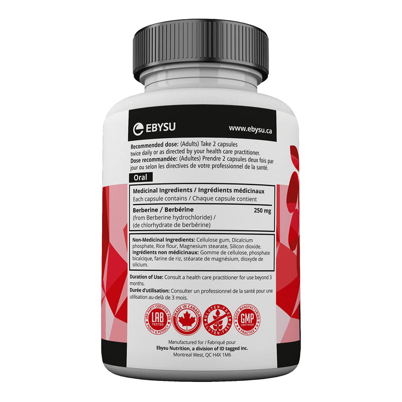 Berberine (90 Capsules)