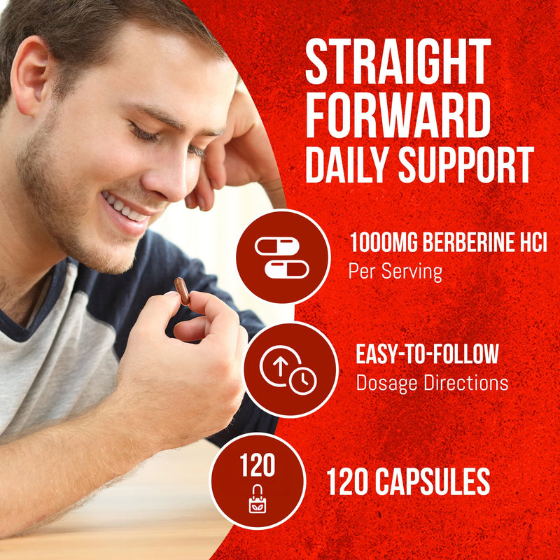 Berberine (120 Capsules)