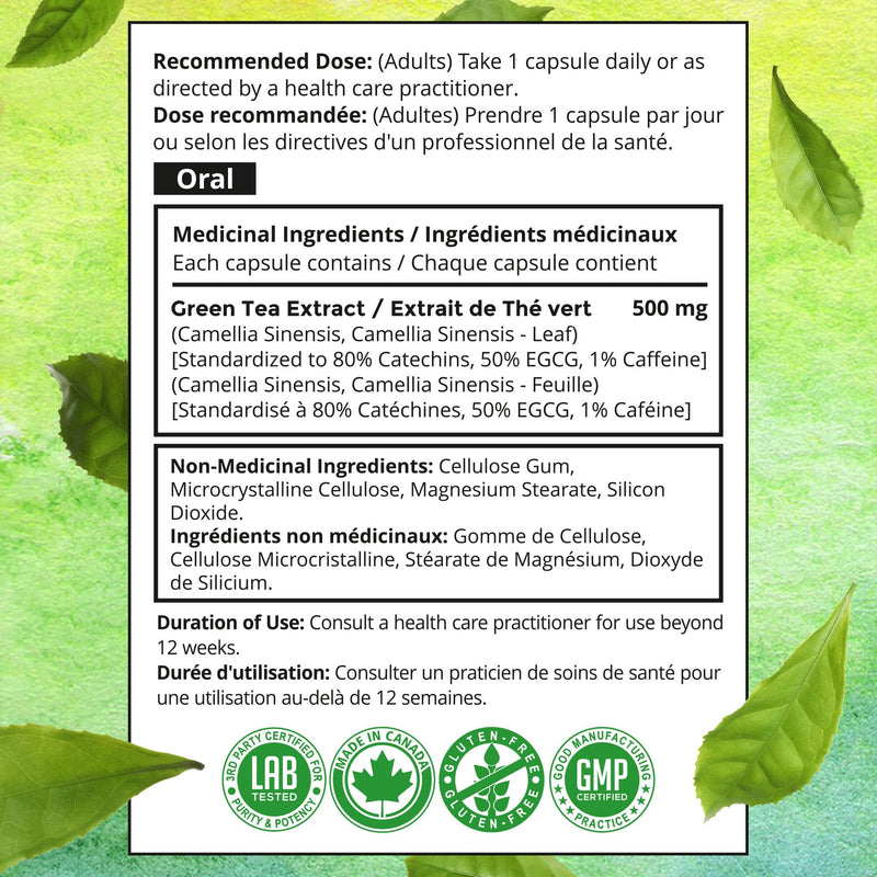 Green Tea Extract (120 Capsules)