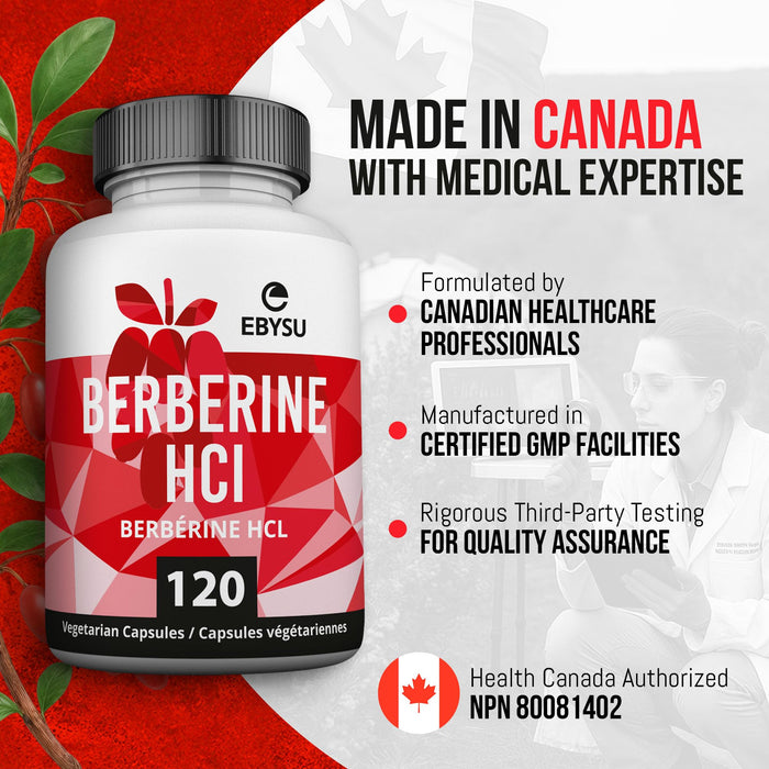 Berberine (120 Capsules)