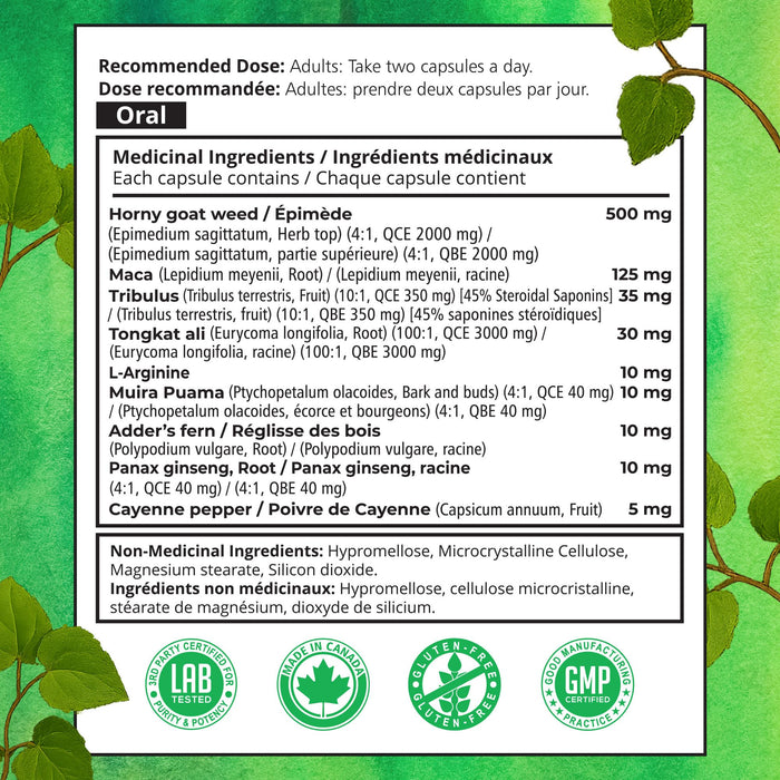 Horny Goat Weed (120 Capsules)